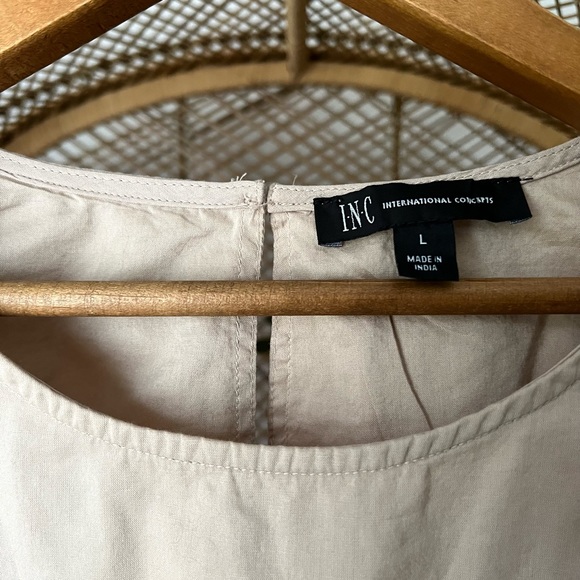 INC pompom eyelet top 100% cotton - Picture 8 of 8